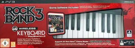 Rock Band 3 [Keyboard Bundle] - OVP - PS3 - EN