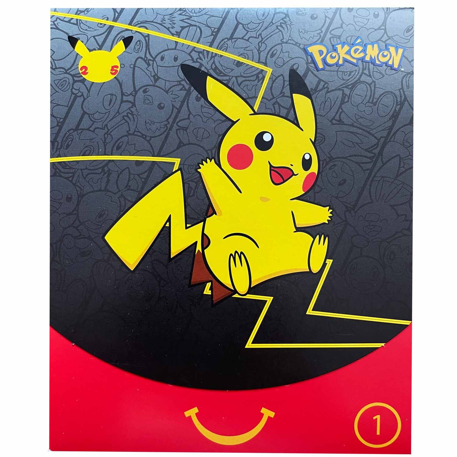 Pokémon 25th Anniversary McDonalds Promo Booster 2021 Black - EN