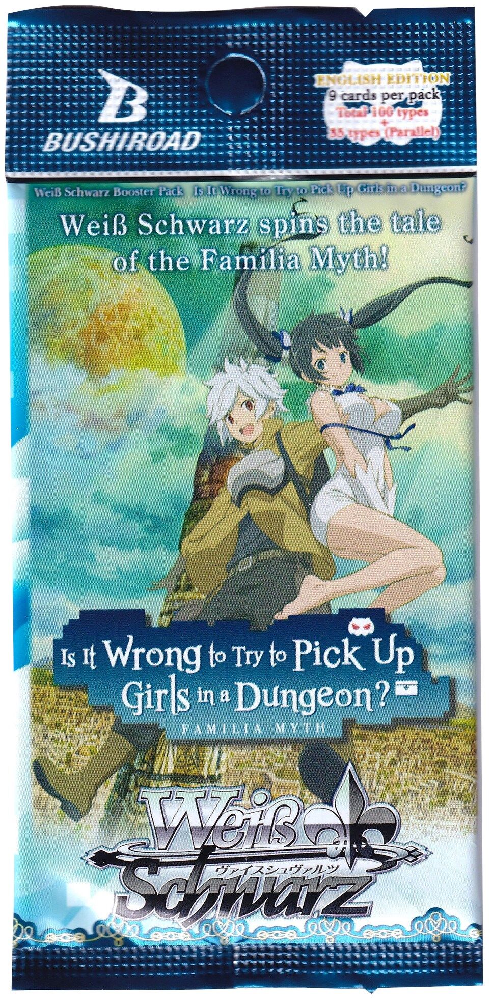 Is It Wrong to Try to Pick Up Girls in a Dungeon Booster - 1st Edition - Weiss Schwarz TCG - EN