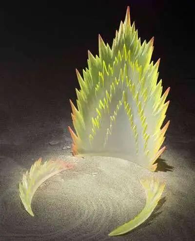 Tamashii Effect Energy Aura Yellow Action Figure Accessory