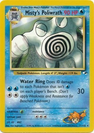Misty’s Poliwrath - 31/132 - Unlimited - EN