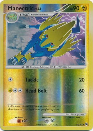 Manectric - 44/99 - Reverse Holo - EN Manectric - 44/99 - Reverse Holo - EN