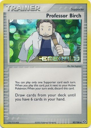 Professor Birch - 82/106 - Reverse Holo - EN