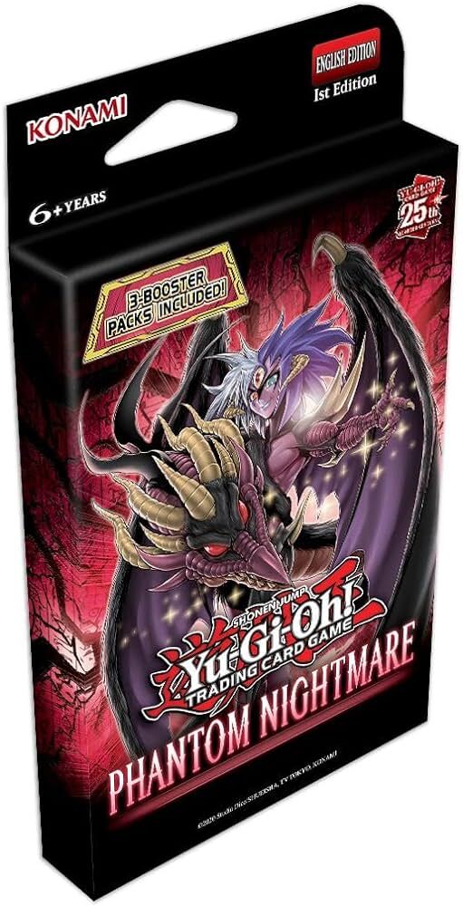 Phantom Nightmare Tuckbox 3er Pack Booster - 1. Auflage - Yu-Gi-Oh! - EN