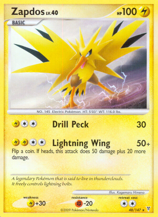Zapdos - 48/147 - EN Zapdos - 48/147 - EN