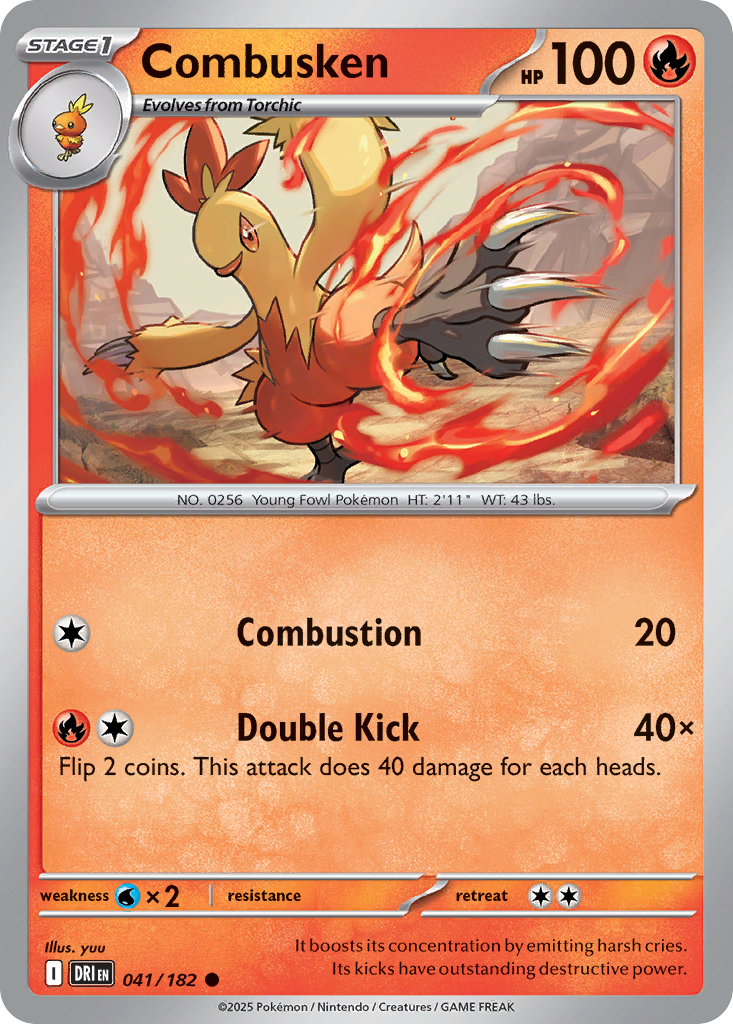 Combusken - 041/182 - EN
