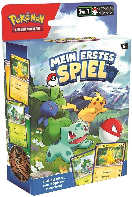 Pokémon - Mein erstes Pokémon Deck Pikachu & Bisasam - DE Pokémon - Mein erstes Pokémon Deck Pikachu & Bisasam - DE