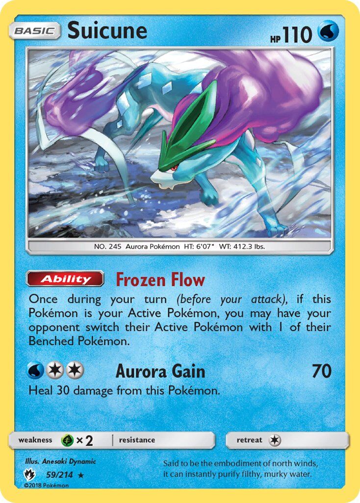 Suicune - 59/214 - EN Suicune - 59/214 - EN