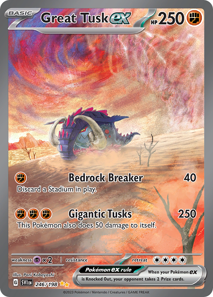Great Tusk ex - 246/198 - EN