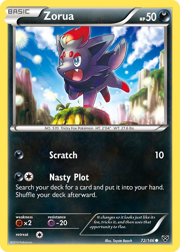 Zorua - 72/146 - EN