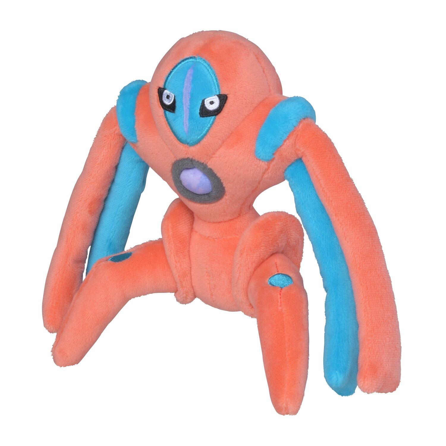 Deoxys (Defense Forme) Sitting Cuties Plush - 12 cm