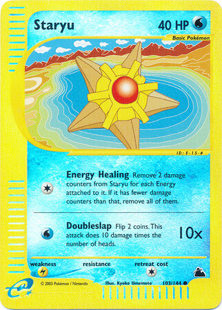 Staryu - 103/144 - Reverse Holo - EN