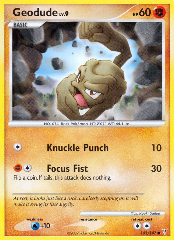 Geodude - 105/147 - EN