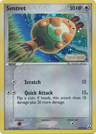 Sentret - 62/92 - Reverse Holo - EN