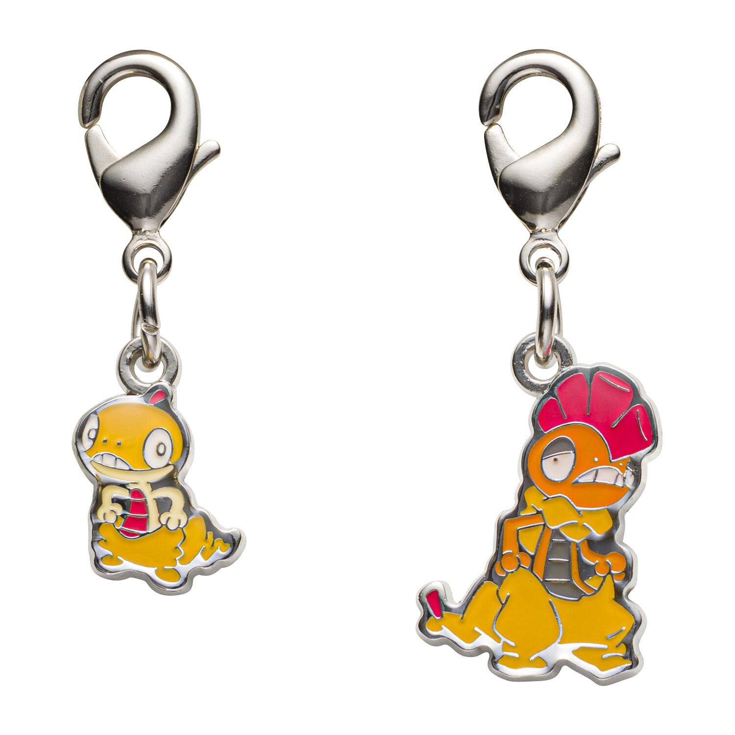 Pokemon Center - Scraggy, Scrafty Schlüsselanhänger - 2 Stück