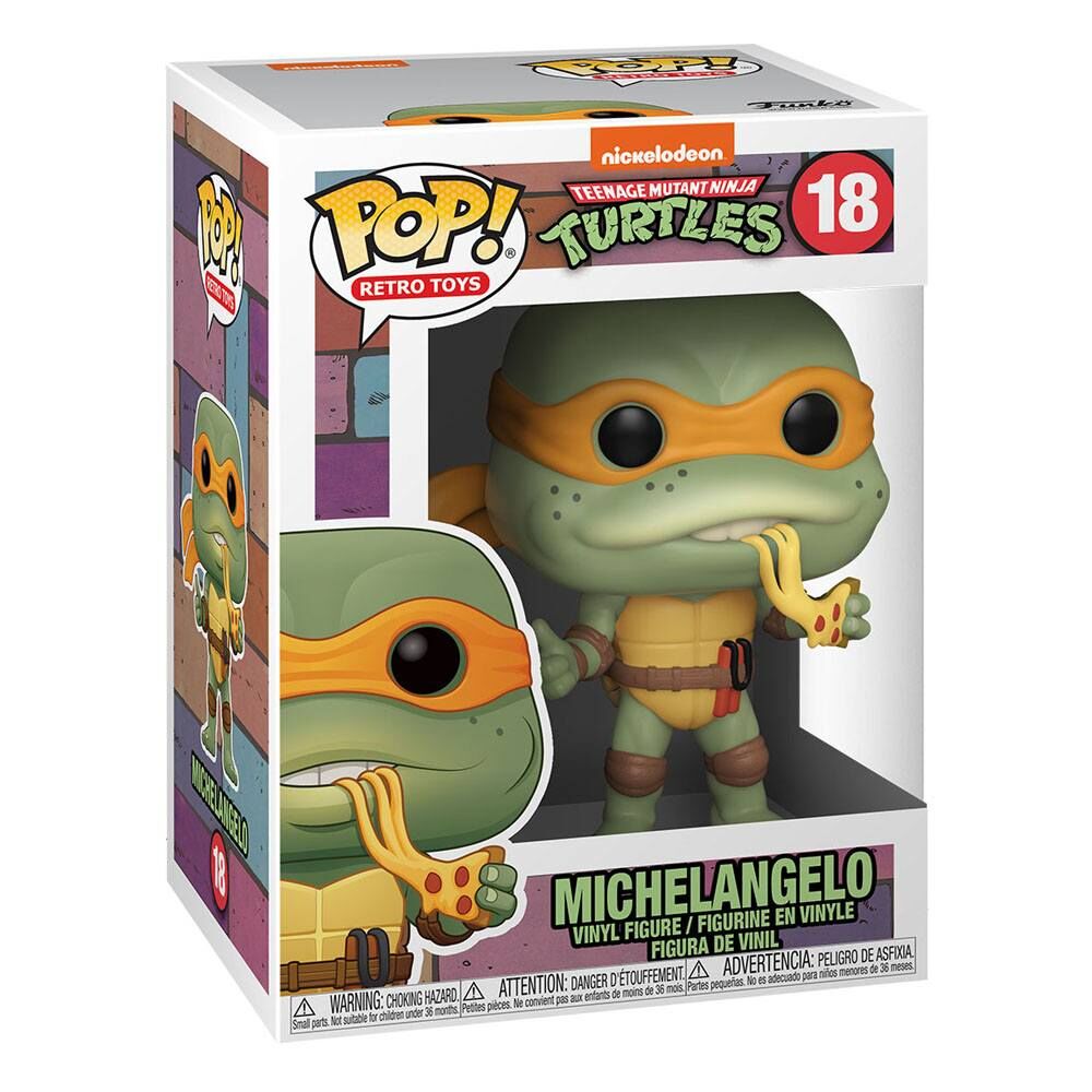 Teenage Mutant Ninja Turtles POP! Television Vinyl Figur Michelangelo 9 cm