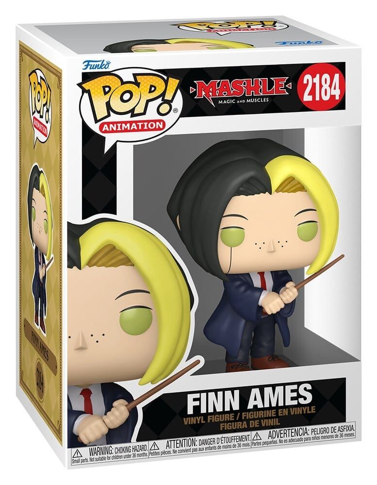 Mashle POP! #2184 Animation Vinyl Figur Finn Ames 9 cm