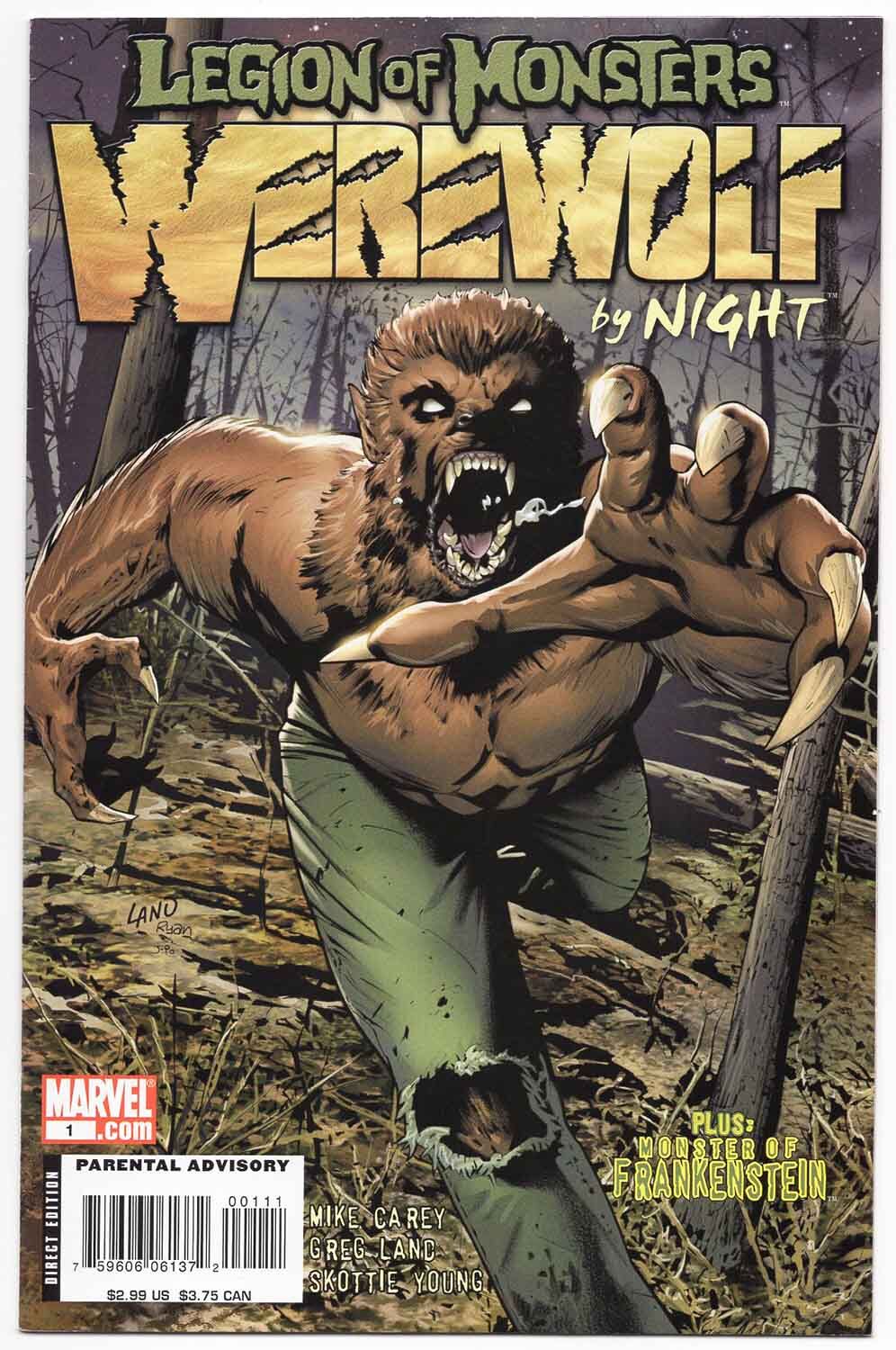Legion of Monsters Werewolf by Night #1