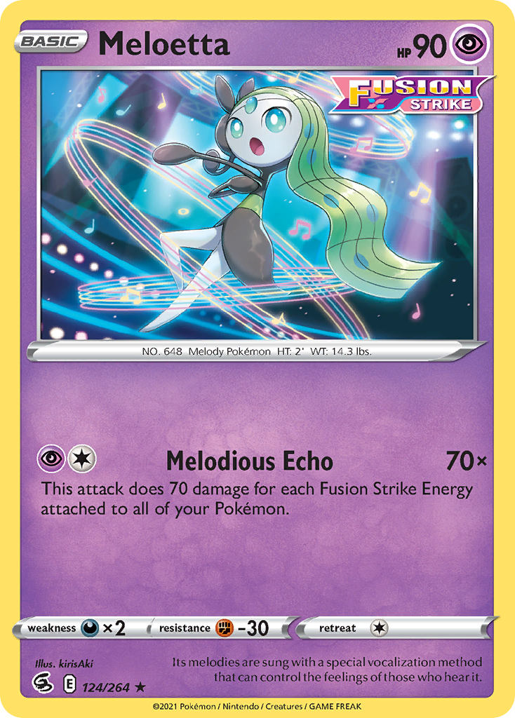Meloetta - 124/264 - EN Meloetta - 124/264 - EN