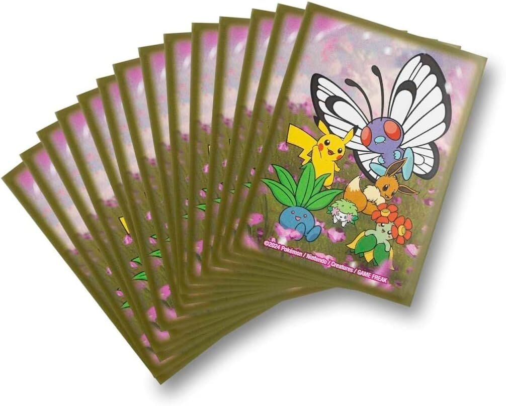 Pokemon Center Original Deck Sleeves Floral Flurry