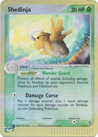 Shedinja - 11/97 - Reverse Holo - EN