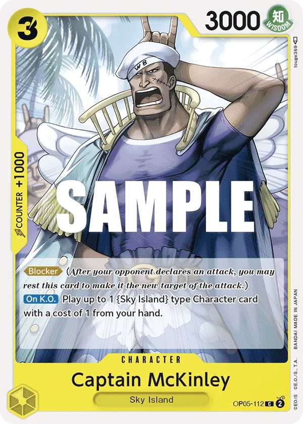 Captain McKinley - OP05-112 Captain McKinley - OP05-112