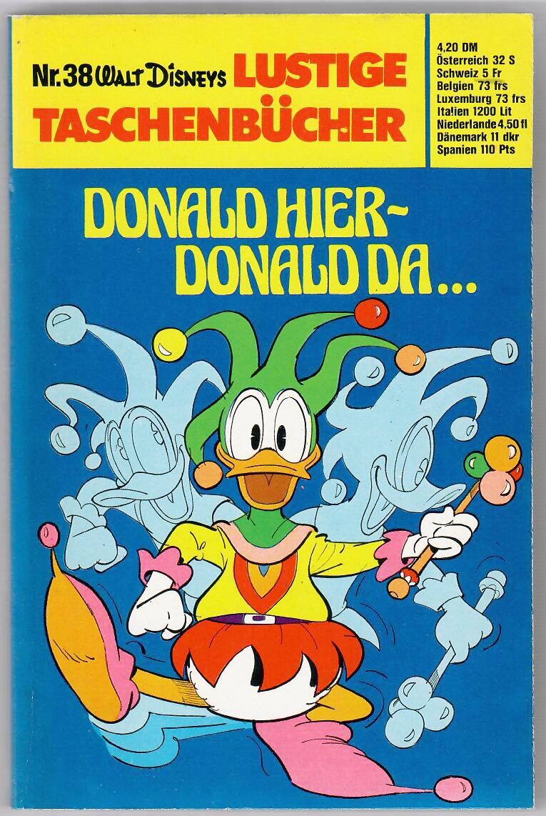 lustiges_taschenbuch_38 Walt Disneys Lustige Taschenbücher LTB #38