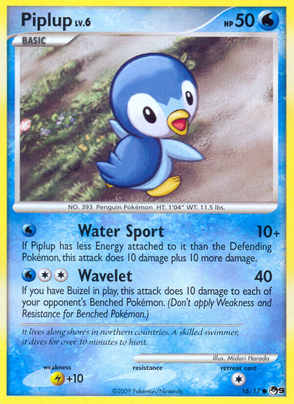 Piplup - 16/17 - EN Piplup - 16/17 - EN