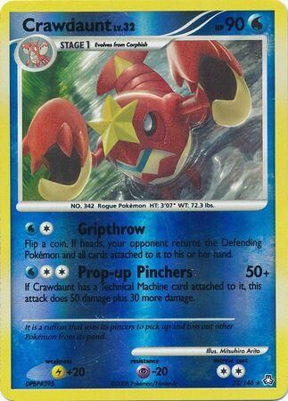 Crawdaunt - 22/146 - Reverse Holo - EN