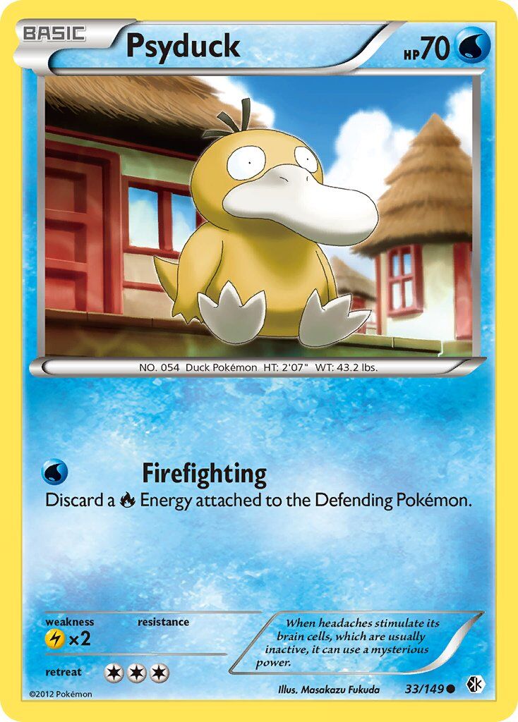 Psyduck - 33/149 - EN Psyduck - 33/149 - EN