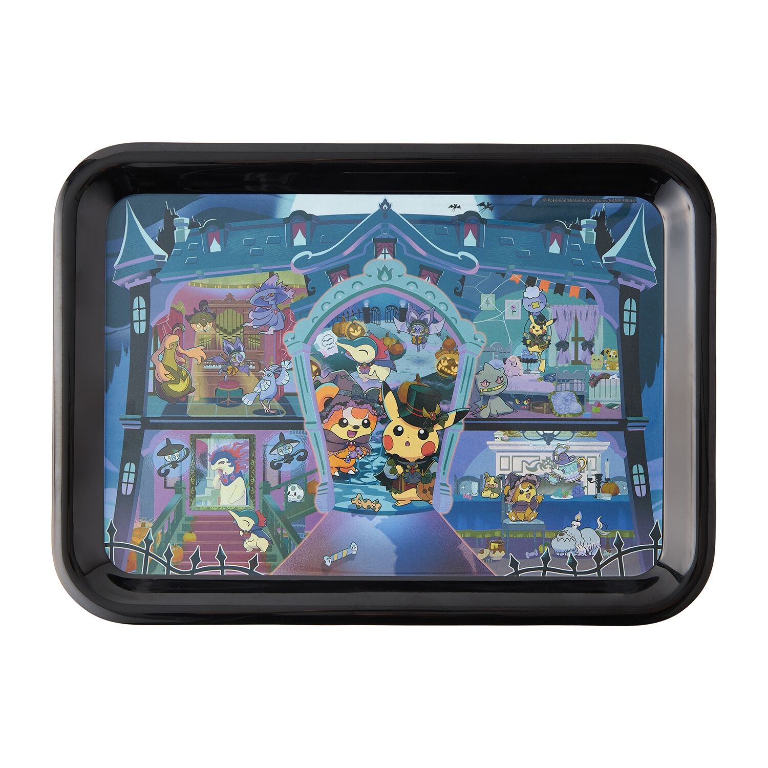 Pokémon Center Original - Melamine tray Halloween Ghost Chateau Pokémon Center Original - Melamine tray Halloween Ghost Chateau