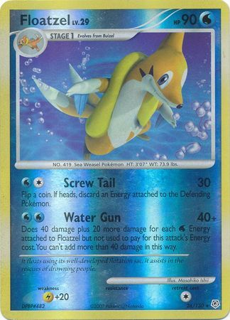 Floatzel - 26/130 - Reverse Holo - EN