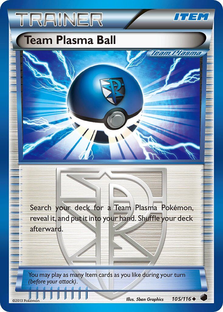 Team Plasma Ball - 105/116 - EN Team Plasma Ball - 105/116 - EN