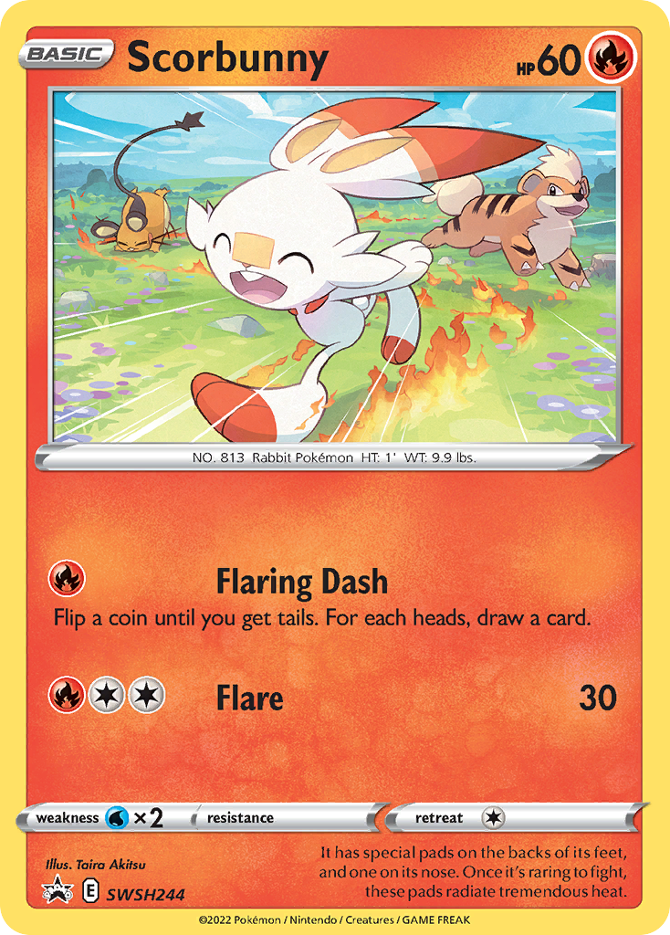 Scorbunny - SWSH244/306 - EN Scorbunny - SWSH244/306 - EN