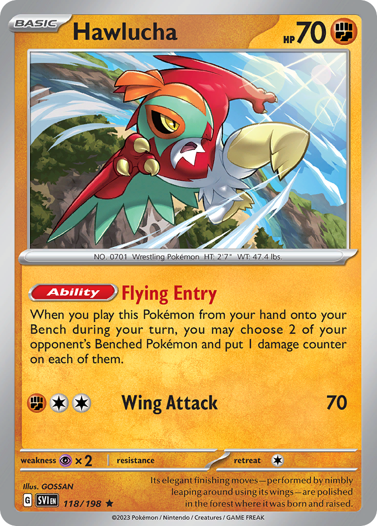 Hawlucha - 118/198 - EN