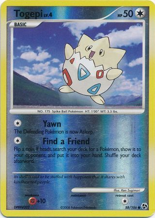 Togepi - 88/106 - Reverse Holo - EN Togepi - 88/106 - Reverse Holo - EN