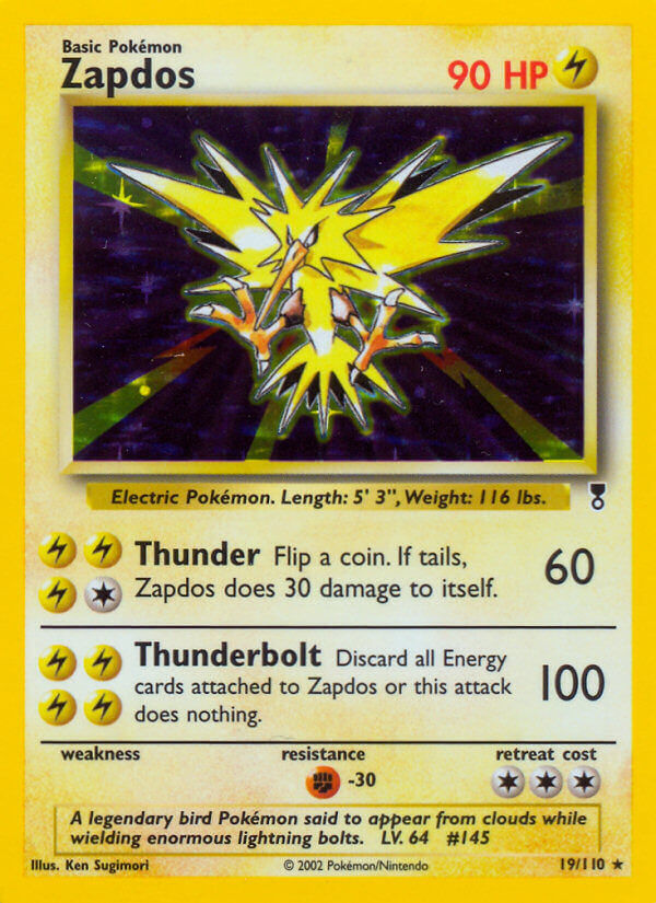 Zapdos - 19/110 - Holo Rare - EN