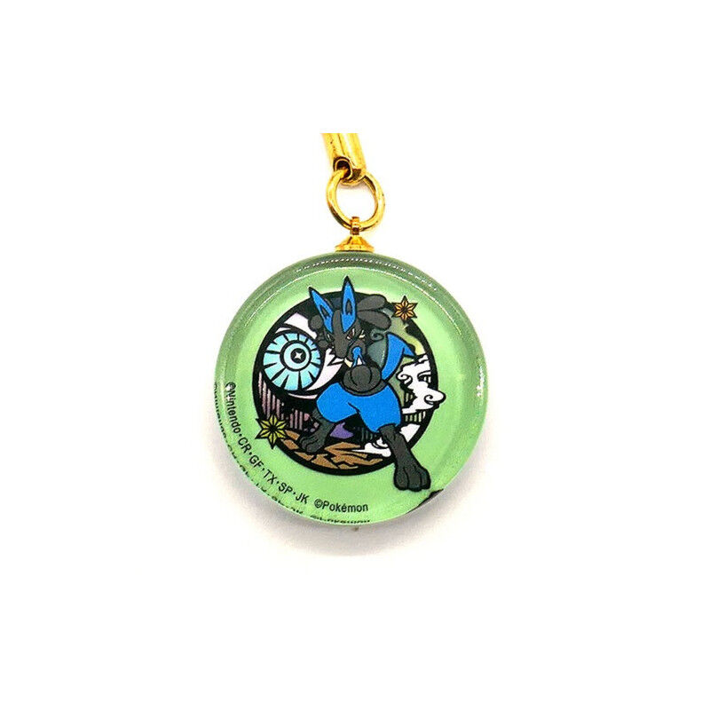 Pokemon Charm Keychain Lucario Kirie Series Pokemon Charm Keychain Lucario Kirie Series