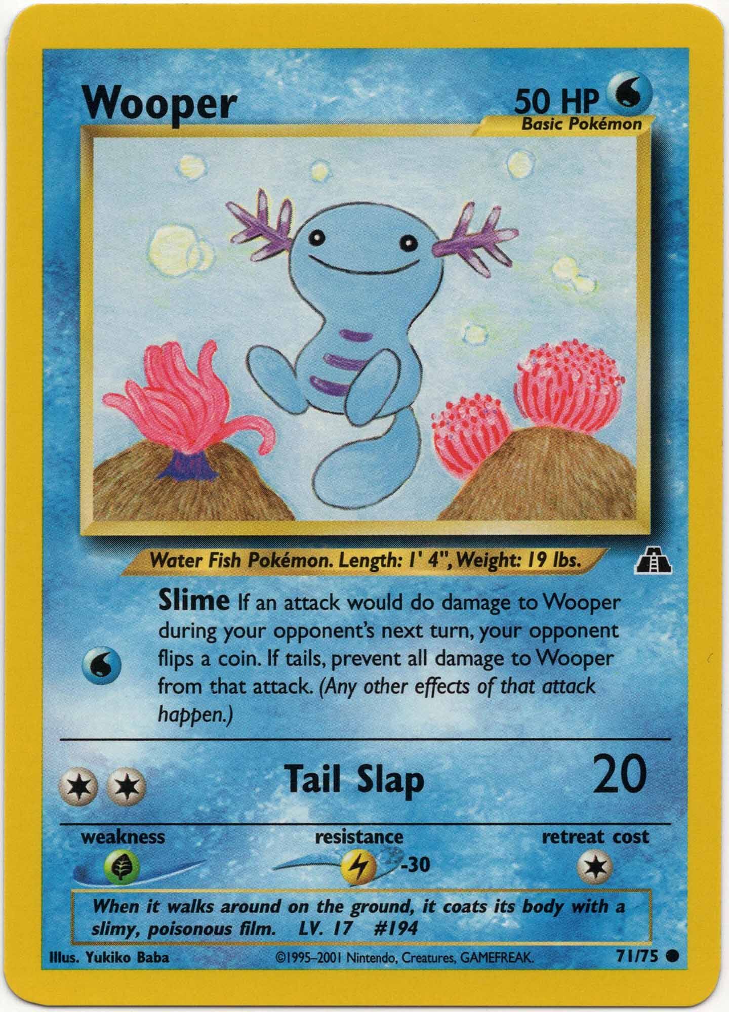 wooper-71-75-pok-mon-tcg Wooper - 71/75 - Pokémon TCG