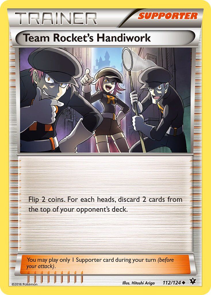 Team Rocket’s Handiwork - 112/124 - EN Team Rocket’s Handiwork - 112/124 - EN
