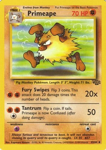 Primeape - 43/64 - Unlimited - EN