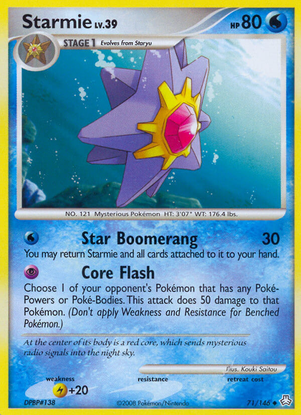 Starmie - 71/146 - EN Starmie - 71/146 - EN