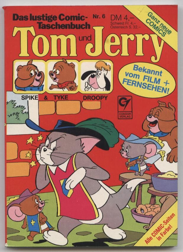 tom_und_jerry_taschenbuch_6_cover Tom und Jerry Taschenbuch #6