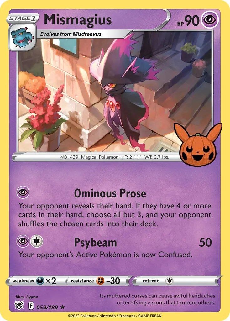 mismagius-059-172-pokemon-tcg-near-mint-en Mismagius - 059/172 - Pokémon TCG - Near Mint - EN