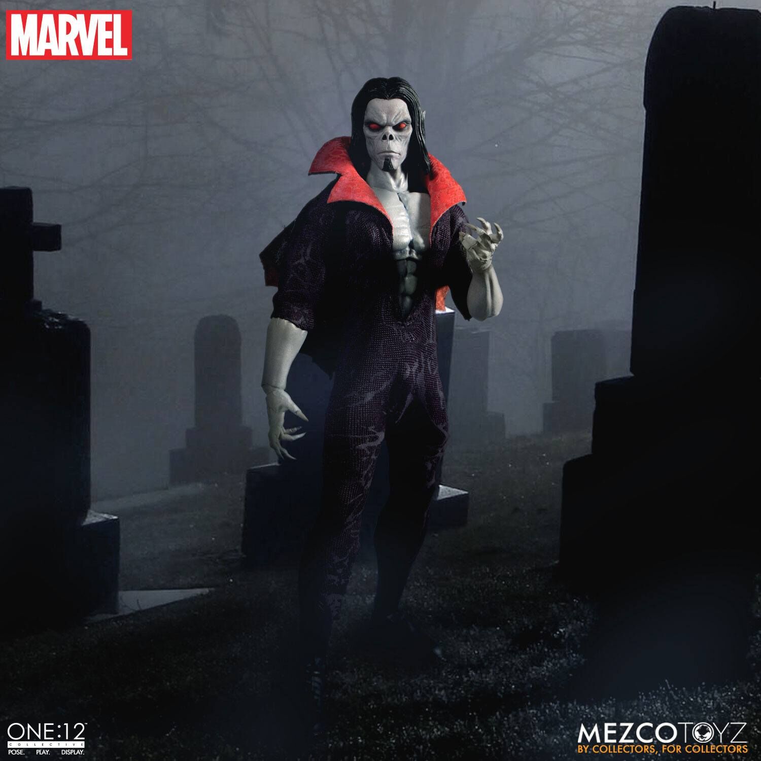 Marvel Universe Actionfigur mit Leuchtfunktion 1/12 Morbius 17 cm