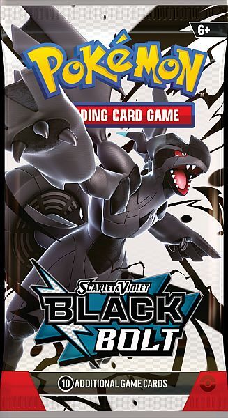 Pokémon TCG: Scarlet & Violet Black Bolt (SV10.5) Booster Pack - EN Pokémon TCG: Scarlet & Violet Black Bolt (SV10.5) Booster Pack - EN
