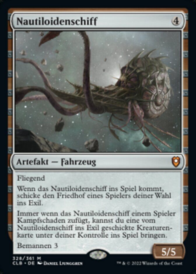 Nautiloid Ship - CLB 328 - Normal - DE - NM