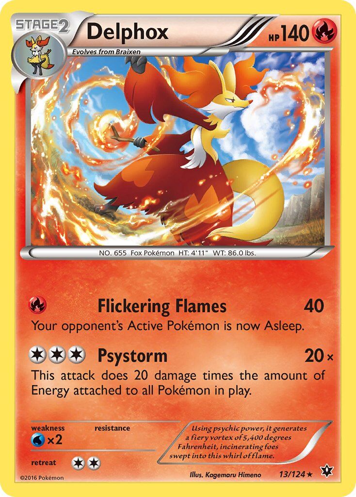 Delphox - 13/124 - EN