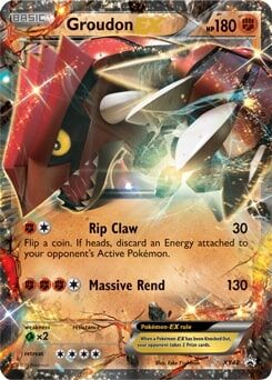Groudon EX XY42 - Pokémon TCG