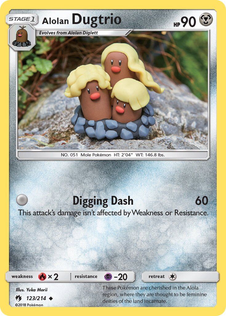 Alolan Dugtrio - 123/214 - EN